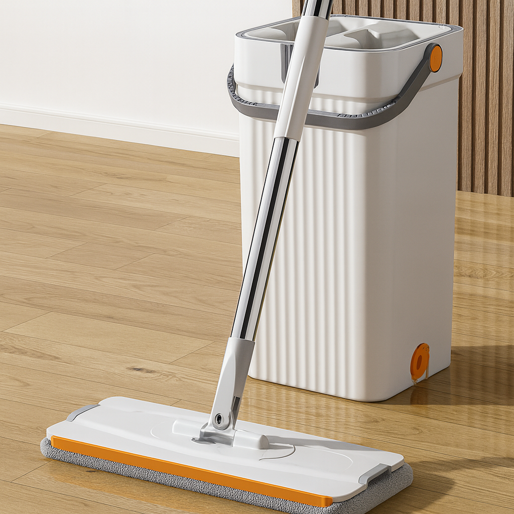 Microfibre Spin Mop with Bucket