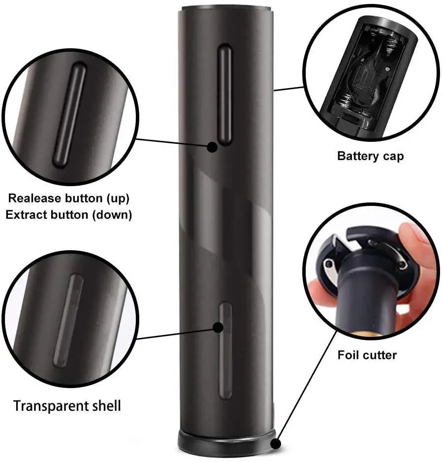 Electric Wine Opener Set (4 pcs)